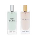 GIORGIO ARMANI AQUA DI GIOGIA 15ML EDP  MY WAY 15ML EDP SET